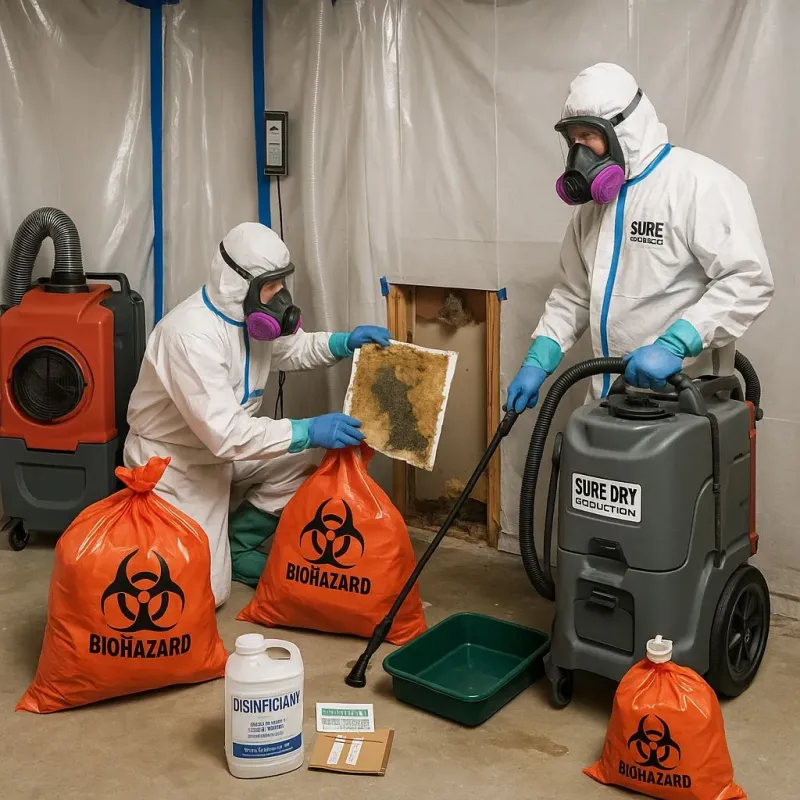 Contaminated Water Handling Protocols process in Johnson County, KY